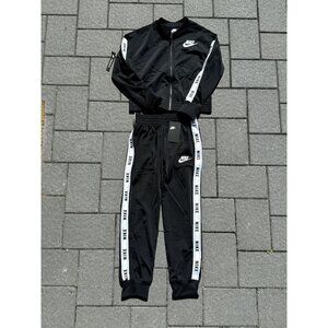 Nike Black Track Suit Medium Girls